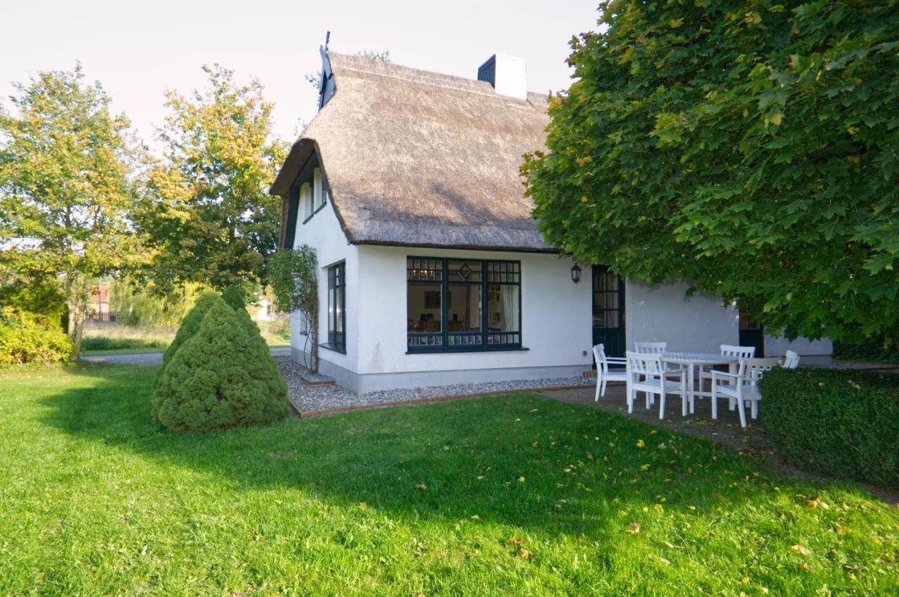מארלו Reetdachhaus Mit Grossem Garten Und Kamin מראה חיצוני תמונה